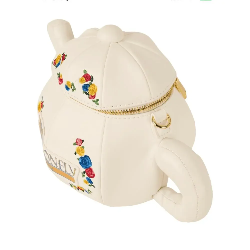 Loungefly Gilmore Girls Dragonfly Inn Figural Teapot Crossbody NWT